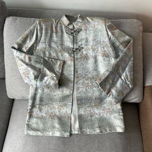 Asian-Inspired Brocade Jacket